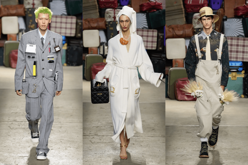 Adrian Appiolaza’s Moschino Menswear Is a Theatrical Vision of Italian Lifestyle